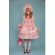 Antique Doll Strawberry Cake Bouquet Blouse JSK and OP(Reservation/3 Colours/Full Payment Without Shipping)